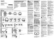 Sony DR-NC201iP Operating Instructions