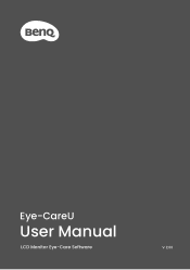 BenQ GW3290QT Eye-CareU User Manual