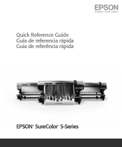 Epson SureColor S50670 Quick Reference Guide