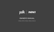 Polk Audio MM522 User Guide 1