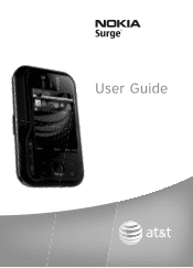 Nokia 6790 Nokia 6790 surge User Guide in US English and Spanish