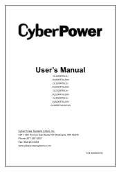 CyberPower OL1500RTXL2U User Manual