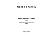 Fisher and Paykel OR30SDI6X1 Installation Guide