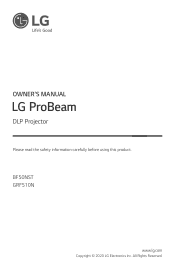 LG GRF510N Owners Manual