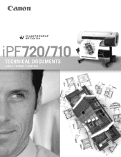Canon imagePROGRAF iPF720 IPF720 and 710 Technical Brochure