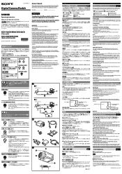 Sony XCDV60 User Manual (XCDV60_V60CR_SX90_SX90CR_U100_U100CR_Operating_Instructions)