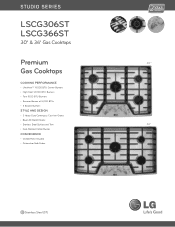 LG LSCG306ST Specification