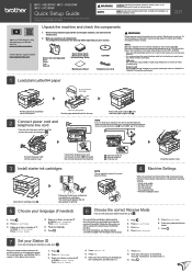 Brother International MFC-J5620DW Quick Setup Guide