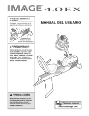 Image Fitness 4.0 Ex Bike Spanish Manual
