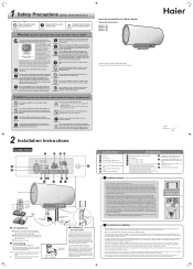 Haier ES60H-T1 User Manual