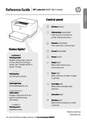 HP LaserJet M207-M212 Reference Guide