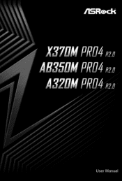 ASRock X370M Pro4 R2.0 User Manual