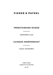 Fisher and Paykel OR24SDMBGX2_N User Guide