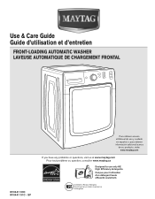 Maytag MHW4200BW Use & Care Guide