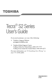 Toshiba Tecra S2 User Guide