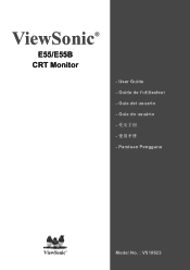 ViewSonic E55-3 User Manual