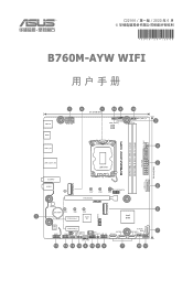 Asus B760M-AYW WIFI Users Manual Simplified Chinese