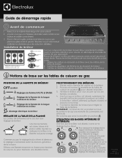 Electrolux ECCG3672AS Guide de demarrage rapide French