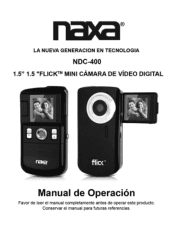 Naxa NDC-400 NDC-400 Spanish Manual