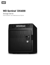 Western Digital Sentinel DX4200 Administrator and Maintenance Guide