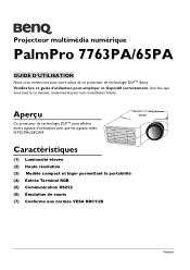 BenQ PalmPro 7765PA User Manual 7763PA/7765PA