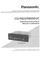 Panasonic CQR805EUC CQR805EUC User Guide