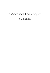 Acer E625 5776 Quick Guide