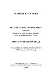 Fisher and Paykel HCB36-12_N Installation Guide