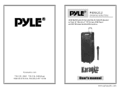Pyle PKRK212 User Manual