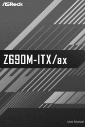 ASRock Z690M-ITX/ax User Manual