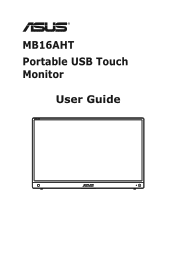 Asus ZenScreen Touch MB16AHT User Guide