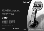 Uniden TXC580 English Owners Manual