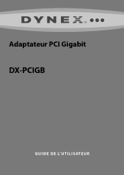 Dynex DX-PCIGB User Manual (French)
