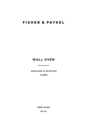 Fisher and Paykel WOSV3-30 User Guide