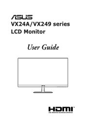 Asus VX249H VX24A VX249 Series User Guide