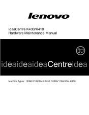 Lenovo K410 IdeaCentre K430/K410 Hardware Maintenance Manual