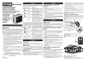 Ryobi GDM120 Operation Manual