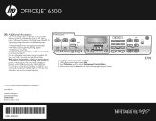 HP Officejet E700 Additional information