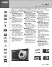 Sony DSC-W80/B Marketing Specifications
