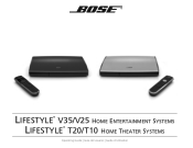 Bose Lifestyle V25 Operating guide