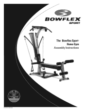Bowflex Sport Assembly Manual