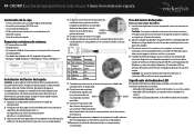 Rocketfish RF-CRDRD Quick Setup Guide (Spanish)