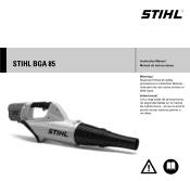 Stihl BGA 85 Product Instruction Manual