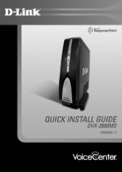 D-Link DVX-2000MS-10P Quick Installation Guide