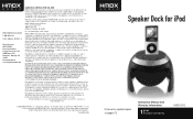 HoMedics HMDX-S10 User Manual