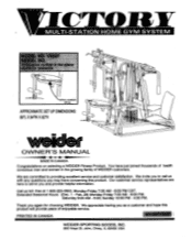 Weider Victory 527 Owners Manual