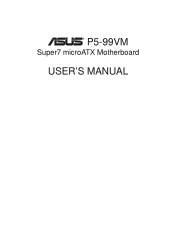 Asus P5-99VM P5-99VM User Manual
