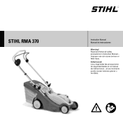 Stihl RMA 370 Product Instruction Manual