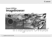 Canon PowerShot S100 Digital ELPH User Guide for ImageBrowser version 3.6
