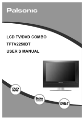 Palsonic TFTV2250DT Owners Manual